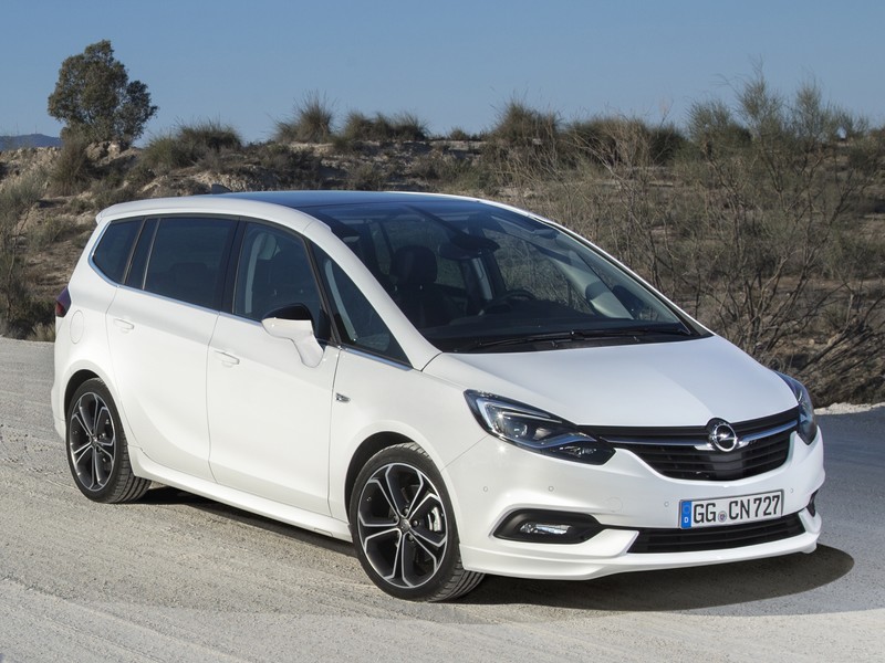 Modernizovaný Opel Zafira